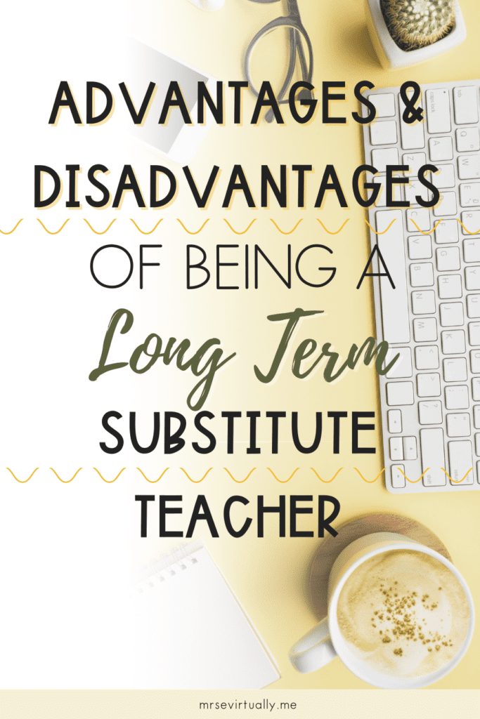 long term substitute mrs e virtually